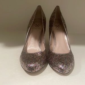 Vince Camuto size 8 shimmer heels